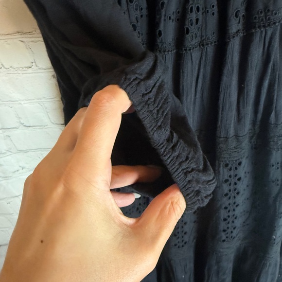 Free People Mockingbird Maxi Dress in Black NWT Size Small - Picture 14 of 16